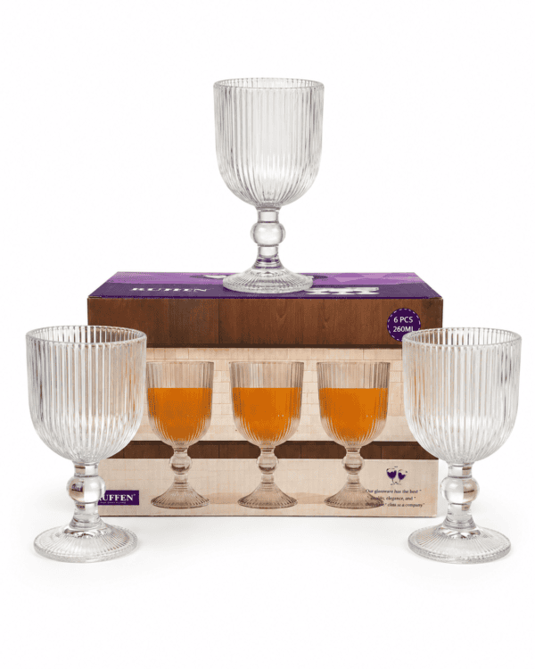 Set x6 Copas de Cristal