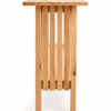 Mesa alta de madera estilo rústico