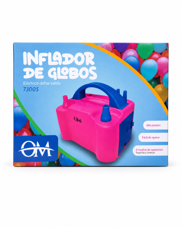 ChatGPT Image 30 jul 2026, 16_56_06 (3) Inflador Eléctrico de Globos Doble Salida OM