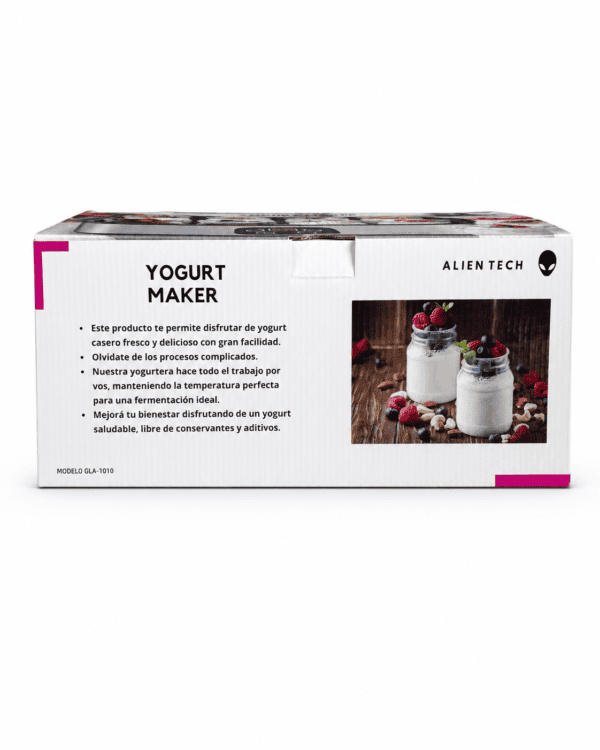 ChatGPT Image 30 jul 2026, 17_09_43 (3) Yogurtera Automática Alien Tech con 8 Frascos