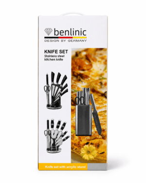 Set de Cuchillos de Cocina Benlinic con Soporte
