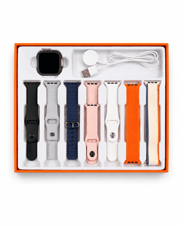 ChatGPT Image 30 jul 2026, 18_04_22 (1) Smartwatch S10 Pro Max con 7 Correas