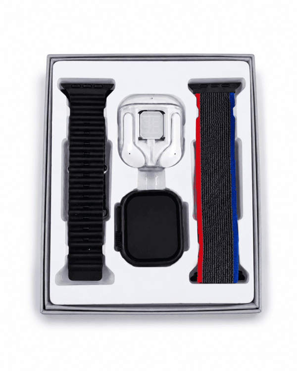 Smartwatch Okpu D100 con Auriculares y 2 Correas