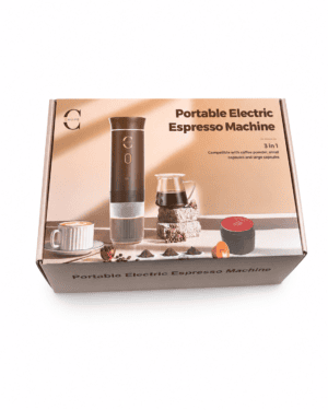 Cafetera Espresso Eléctrica Portátil 3 en 1