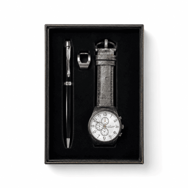 ChatGPT Image 31 jul 2026, 10_19_31 (3) Set de Regalo para Hombre: Reloj, Bolígrafo y Anillo