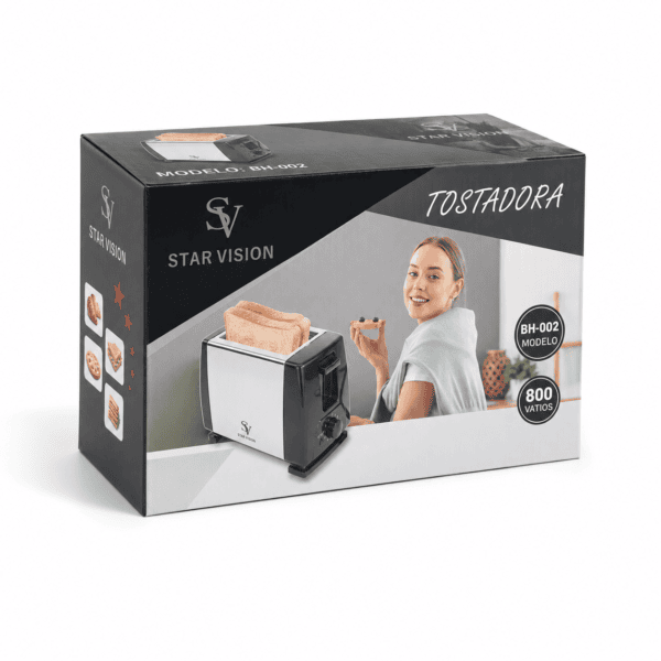 Tostadora Eléctrica Star Vision BH-002 – 800 W