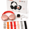 ChatGPT Image 10 ago 2026, 15_40_38 Combo Smartwatch P9 Ultra 2 + Auriculares Bluetooth + 7 Correas