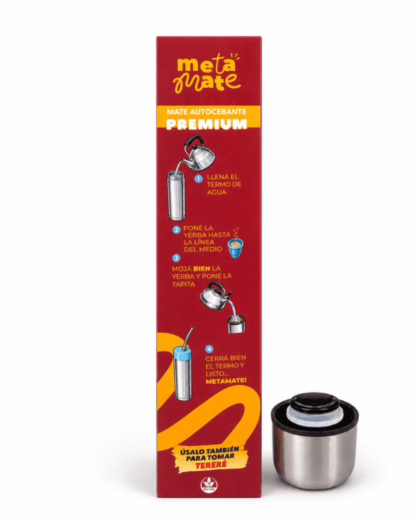 Mate Autocebante Premium Meta Mate 2 en 1 – 500 ml
