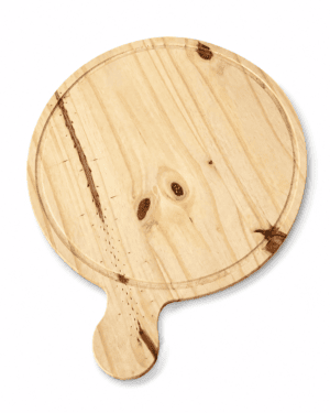 Tabla Pizzera de Madera con Mango