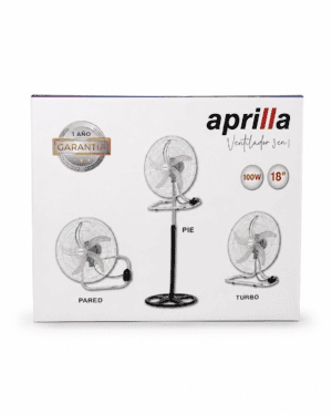 ChatGPT Image 13 ago 2026, 10_58_32 Ventilador Aprilia 3 en 1 – 18” 100W