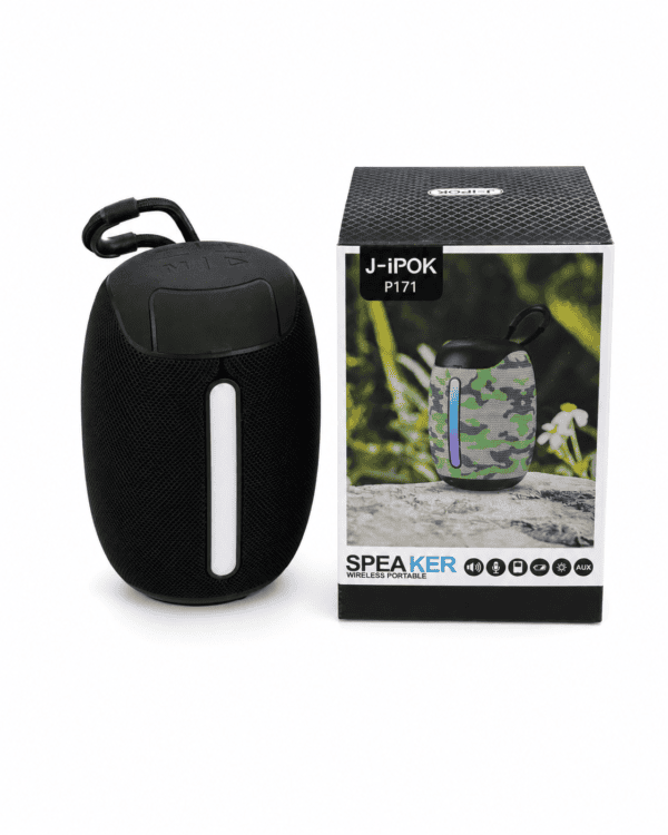 Parlante Portátil Inalámbrico J-iPOK P171 con Luz LED