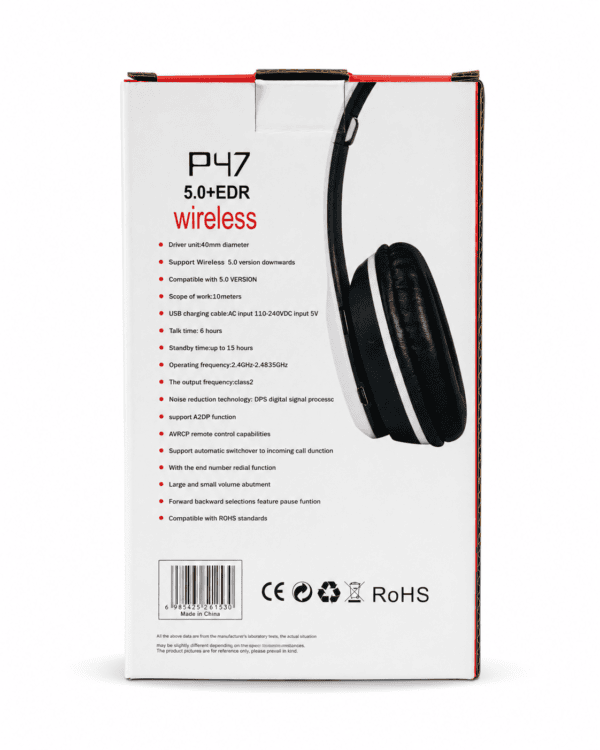 Auriculares Inalámbricos P47 5.0+EDR