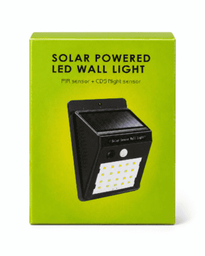 Luz Solar LED de Pared con Sensor de Movimiento PIR