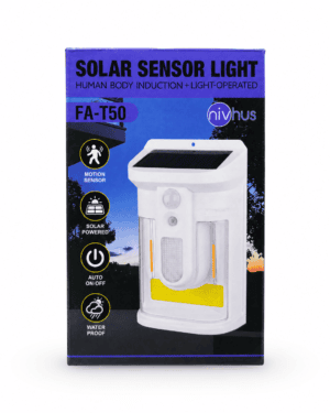 Luz Solar con Sensor de Movimiento Nivhus FA-T50