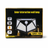 Lámpara Solar de Pared QMX-100 con Sensor de Movimiento