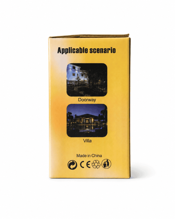 Lámpara Solar de Pared QMX-100 con Sensor de Movimiento