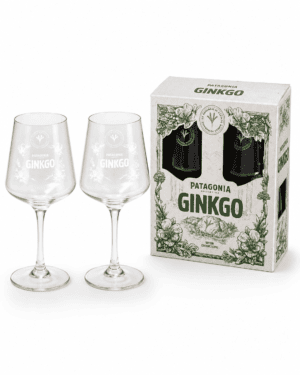ChatGPT Image 14 ago 2026, 14_41_42 Set de 2 Copas Patagonia Ginkgo – Edición Dry Gin